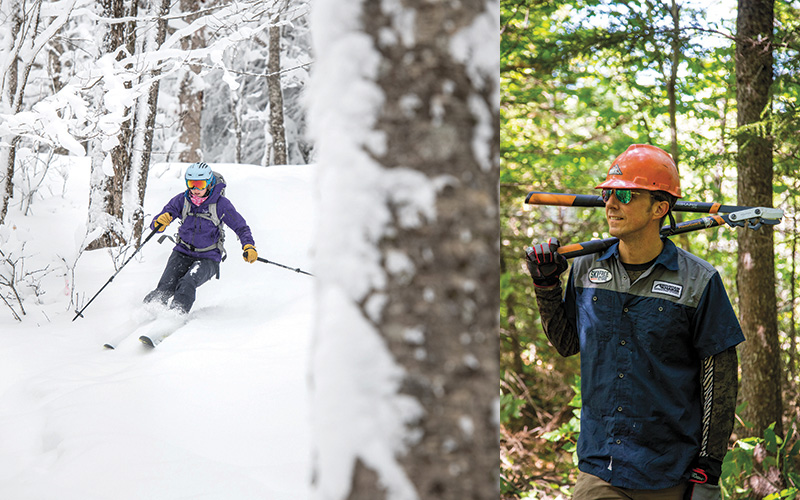 Glade Ski In New Hampshire Granite Backcountry Alliance