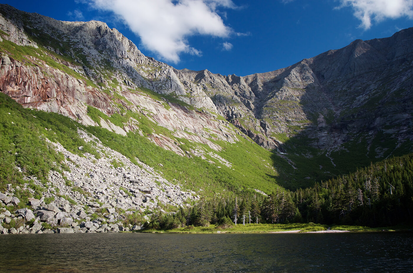 Mt. Katahdin From Chimney Pond Carl Gasowski Amc Photo Contest