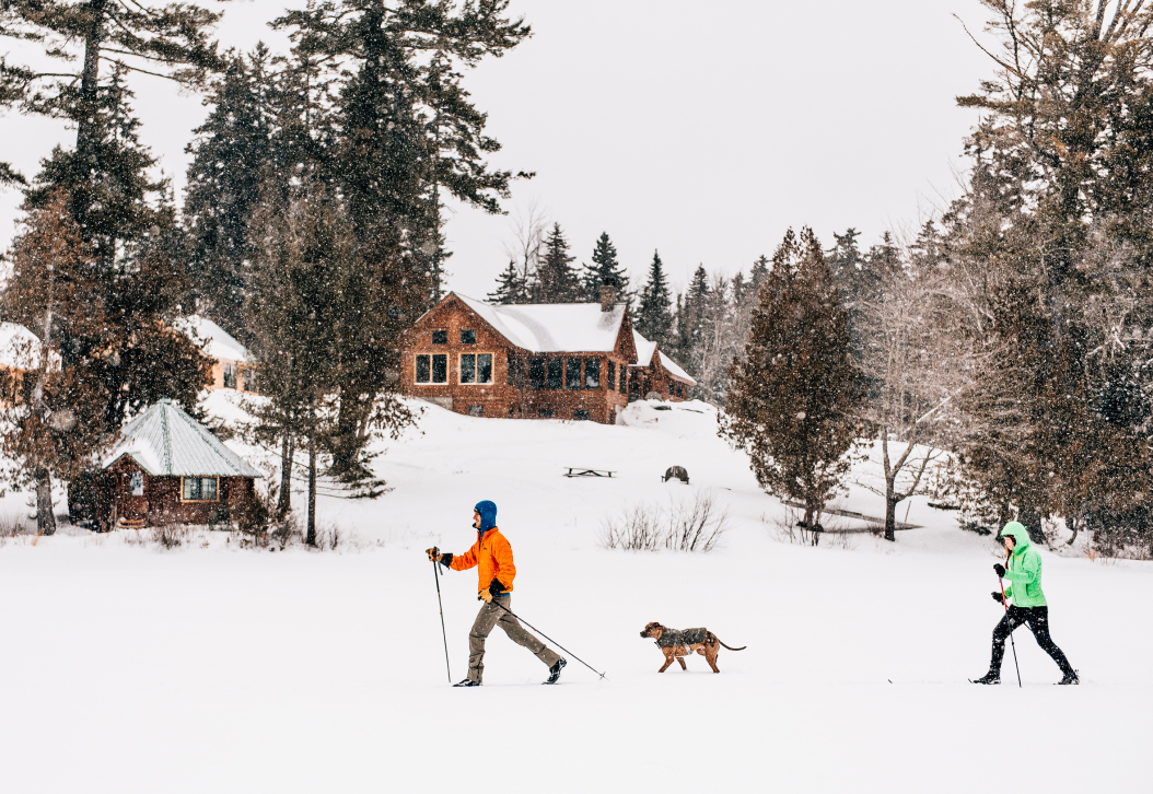 Hiking In The Snow