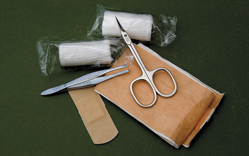 tools to treat cuts