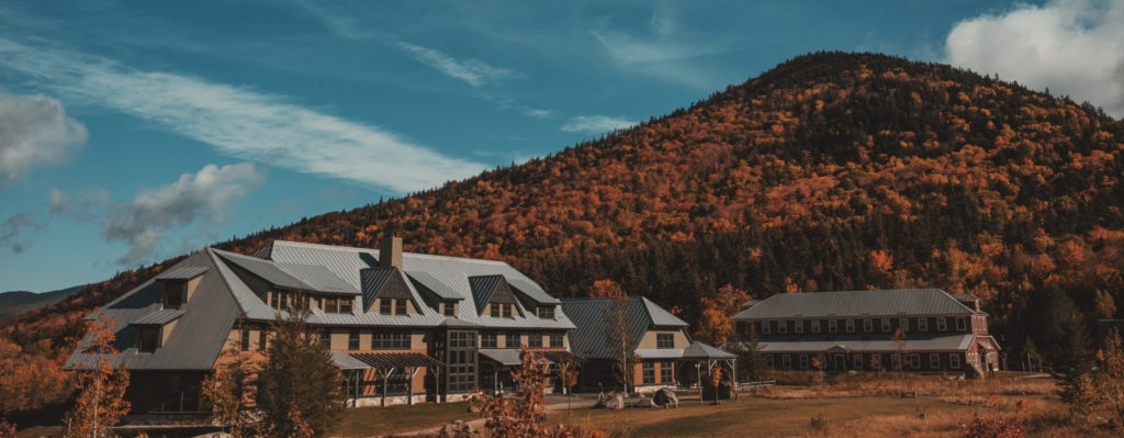 Oct. 8, 2019.  AMC Highland Center, White Mountain National Forest, New Hampshire-- Photo by Paula Champagne.