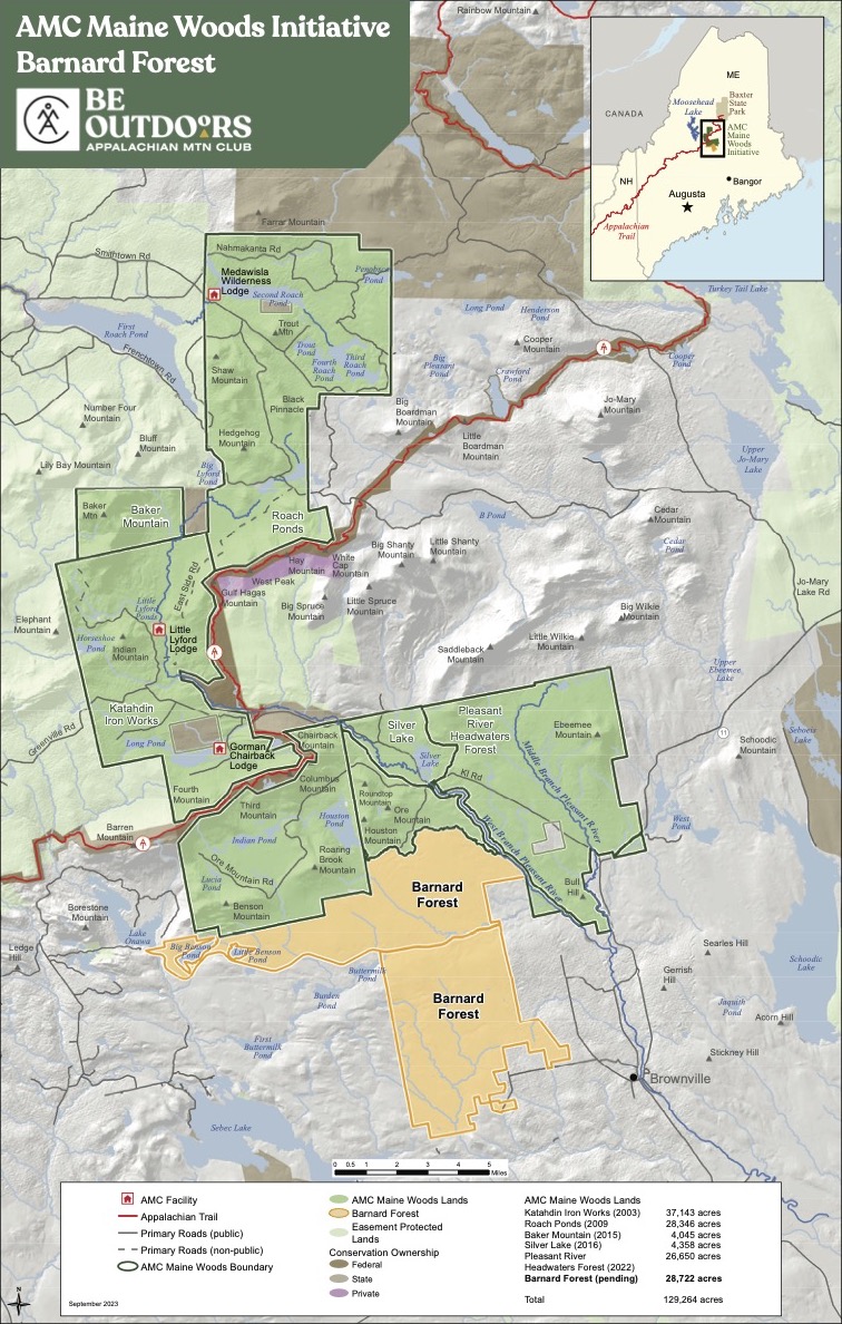 Barnard Forest Map
