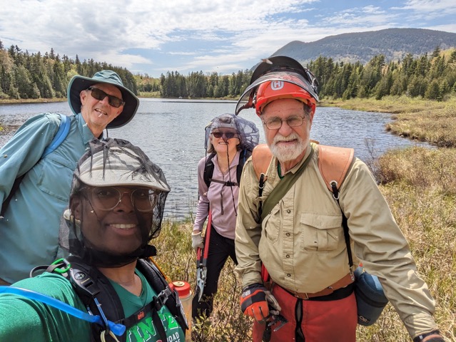 chapter-led trail work group