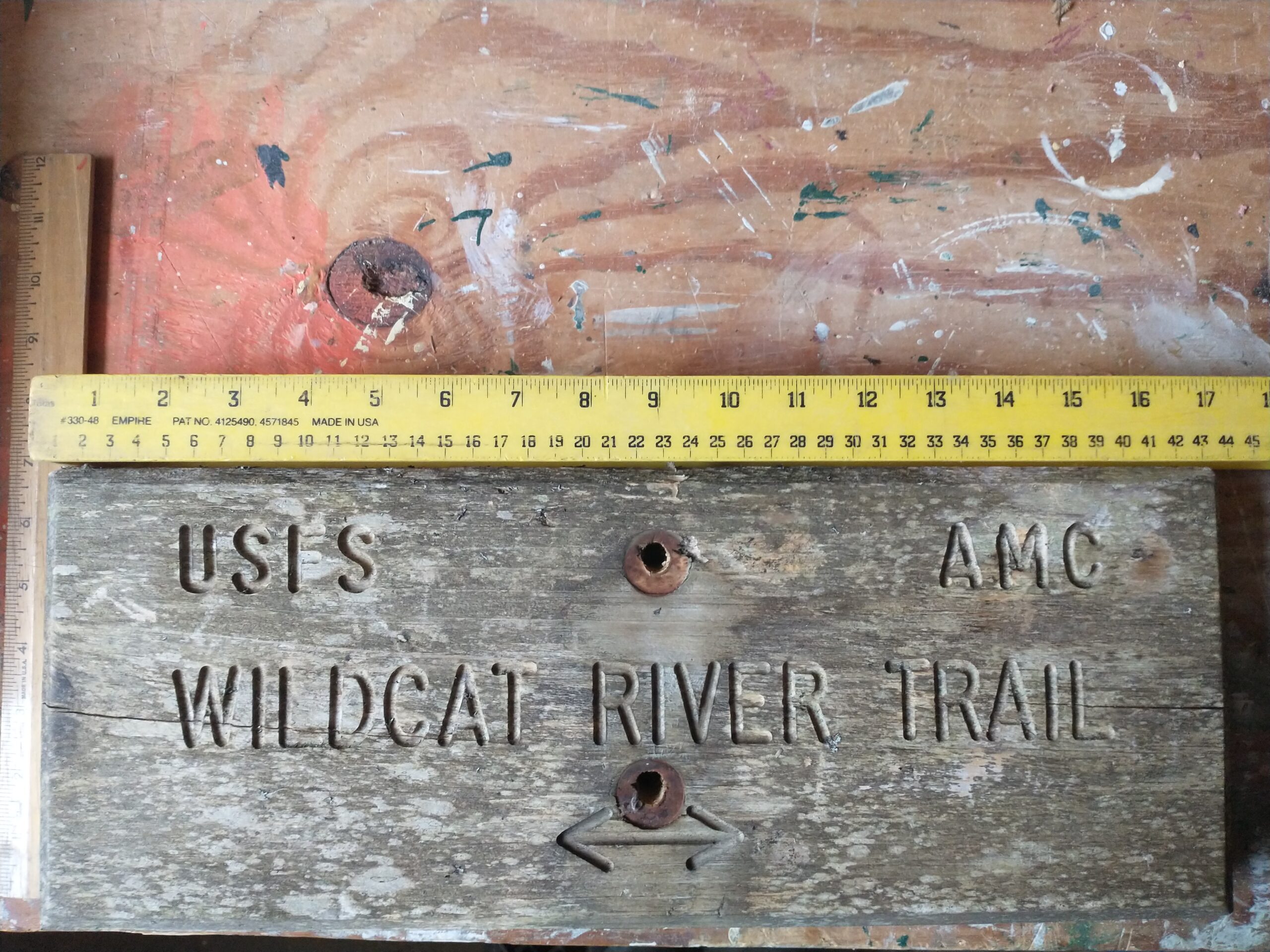 Wildcat River Sign