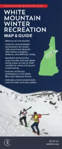 White Mountains Winer Recreation map