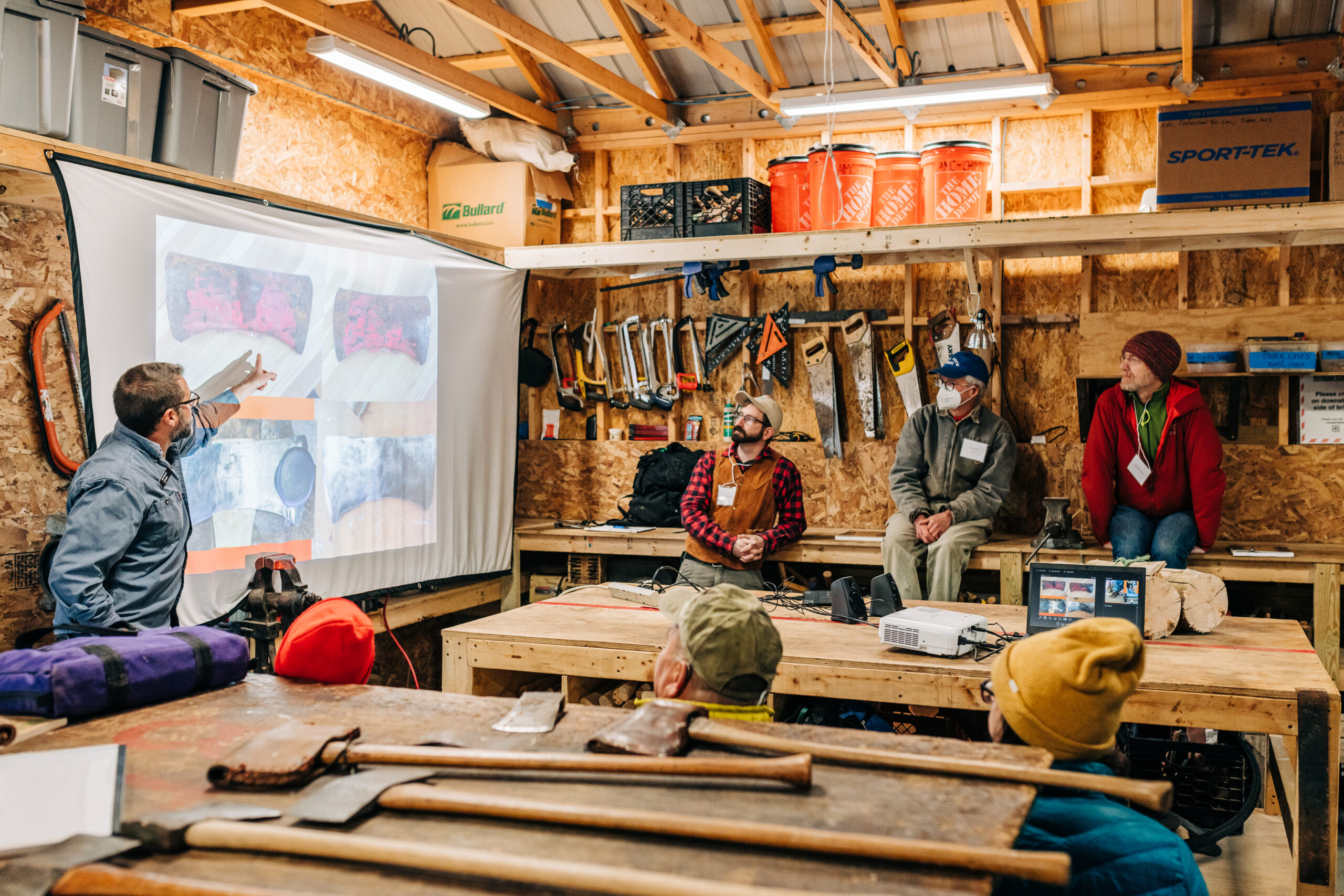 Trails training at Camp Dodge Lodge