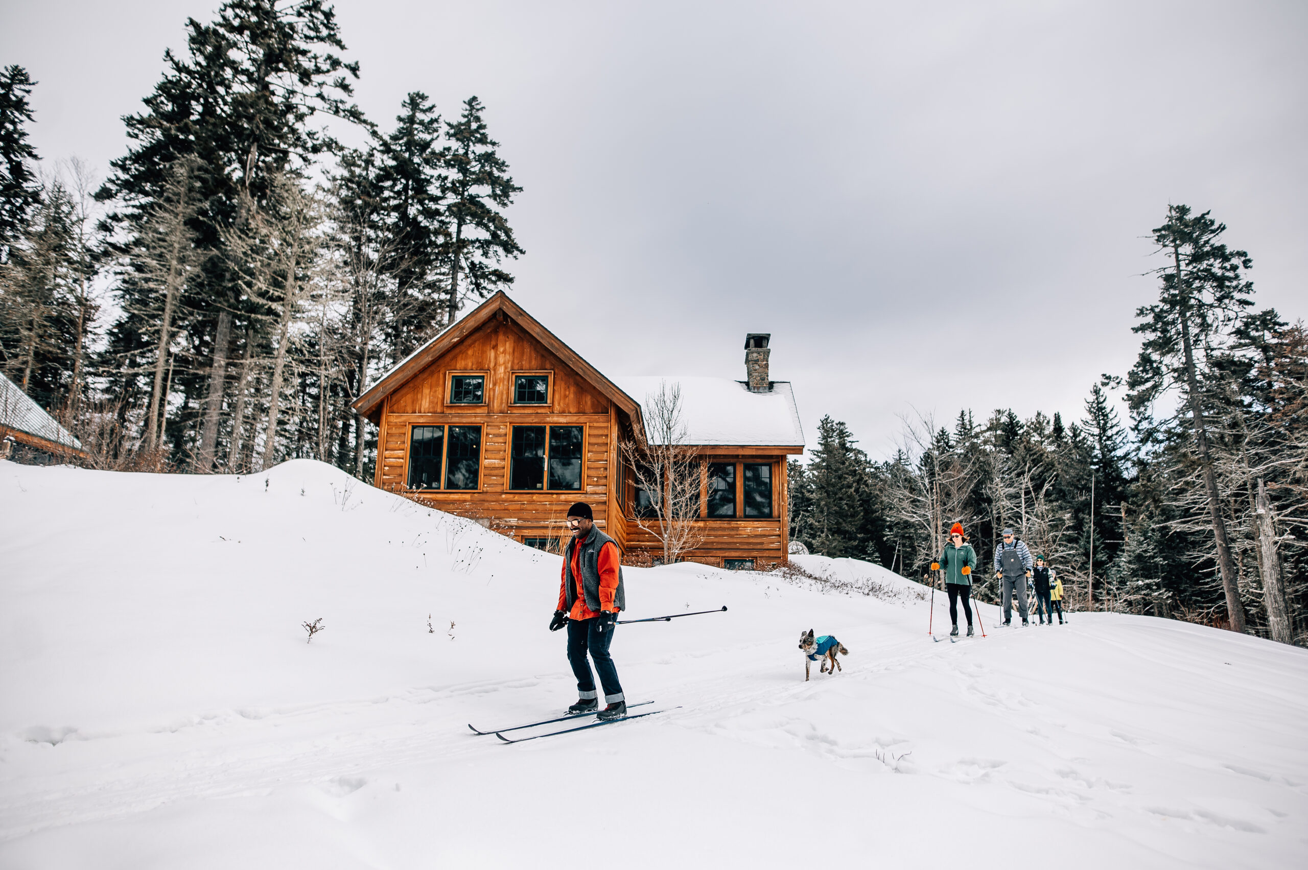 cross-country skiing - photo by Cait Bourgault